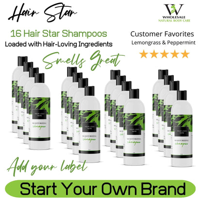 Hair Star 16 Pc Pre-Packaged Shampoo